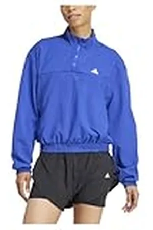 adidas Mujer AEROREADY Train Essentials Woven Quarter-Zip Track Jacket, , S