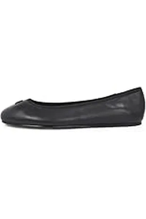 Tommy Hilfiger Bailarinas Mujer Hardware de piel, (Black), 38