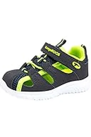 KangaROOS Ki-Rock Lite Ev, Zapatillas Unisex niños, Blau (Dark Navy/Lime 4054), 23 EU