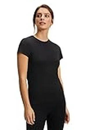 Falke Core Logo Round Neck W S/S SH Lyocell algodón regulación de la Humedad 1 Pieza, Camiseta Mujer, , L