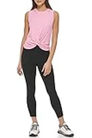 DKNY Camiseta de Tirantes con Cuello Redondo en la Parte Delantera, , S para Mujer