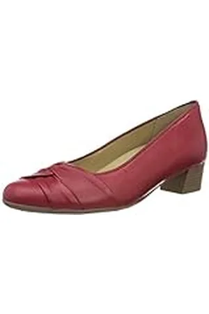ARA Nizza, Zapatos de Tacón Mujer, Rojo (Rot 08), 36.5 EU Ancho