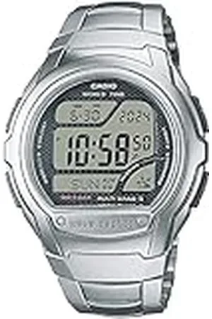 Casio Reloj Digital para de los Hombres de Cuarzo con Correa en Acero Inoxidable WV-58RD-1AEF