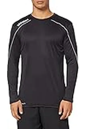Uhlsport Stream 22 Trikot Langarm Sudadera De Entrenamiento, Hombre, Negro/Blanco, L