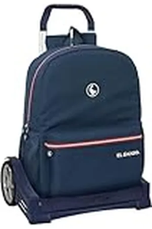 Safta EL GANSO CLASSIC - Mochila, Espalda Ergonómica, con Carro Evolution, Ideal para Niños de Diferentes Edades, Cómoda y Versátil, Calidad y Resistencia, 32x14x43 cm, Color