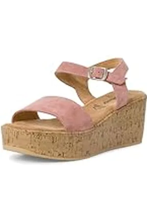 QS by s.Oliver 5-28311-42, Sandalias con cuña Mujer, , 37 EU