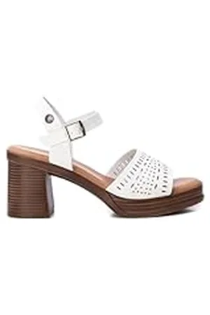 Refresh Sandalia Mujer Blanco - Calzado Cómodo y Versátil - Moda casual - Modelo 17252304 (Talla 41)