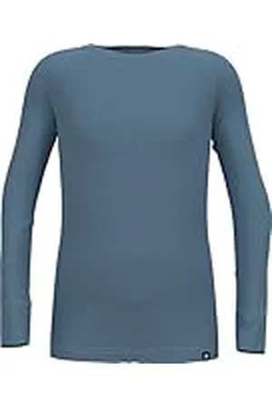 Odlo Ropa Interior térmica Unisex para niños Active Warm I Ropa Interior Deportiva Niñas Niños I Camiseta térmica de Manga Larga