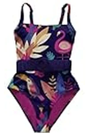 averie One-Piece Swimsuit Belted Traje de baño de una Pieza, , S para Mujer