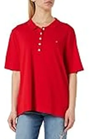Tommy Hilfiger Mujer Polo de Manga Corta Regular Fit, , 50