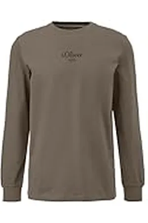 QS by s.Oliver 2162192 Camiseta de Manga Larga con Logotipo Bordado, , 4XL para Hombre