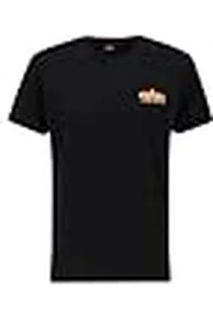Alpha Industries Puff Print Logo BP T Camiseta, , S para Hombre