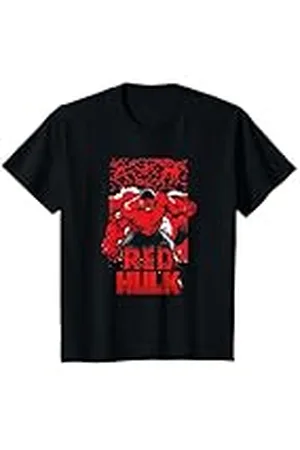 Marvel Niños Red Hulk Comic Camiseta
