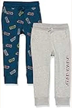 Amazon Disney | Marvel | Star Wars | Princess Pantalón Deportivo Jogger de Forro Polar Niña, Pack de 2, , 8 años