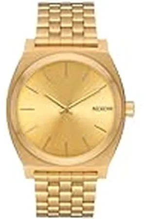Nixon A045511-00 - Reloj analógico de cuarzo para hombre con correa de acero inoxidable, color