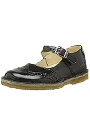 chicco 1050439 Kety - Bailarinas de Cuero para niña, Color Negro, Talla 23