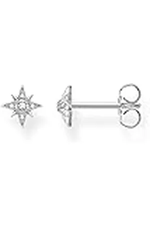 Thomas Sabo Pendientes Individuales Estrella de Plata de Ley 925 H2144-051-14