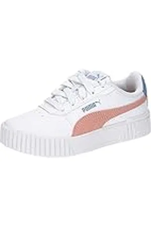 PUMA Carina 2.0 PS, Zapatillas, White-Poppy Pink-Blissful Blue, 28 EU