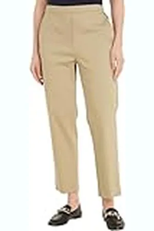 Tommy Hilfiger Pantalón de Tela Mujer Travel Slim Straight Pant Tobillero, , 44