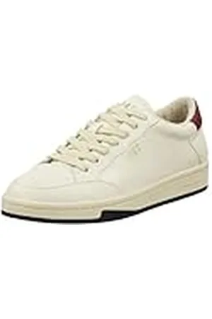 GANT FOOTWEAR Prepus, Zapatillas Hombre, Off White Red, 44 EU