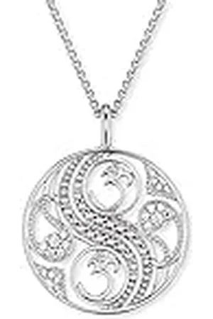 Engelsrufer Collar con colgante Mujer acero inoxidable - ERN-BALANCE-ZI