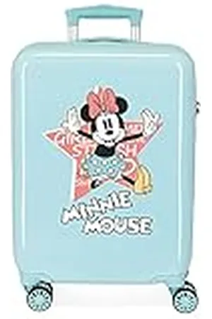 Disney Mickey That´S Easy Maleta de cabina Verde 38x55x20 cms Rígida ABS Cierre de combinación lateral 34L 2,5 kgs 4 Ruedas Dobles 0