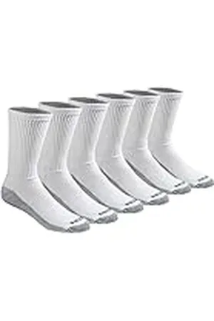 Dickies Dri-tech - Calcetines deportivos con control de humedad para hombre - blanco