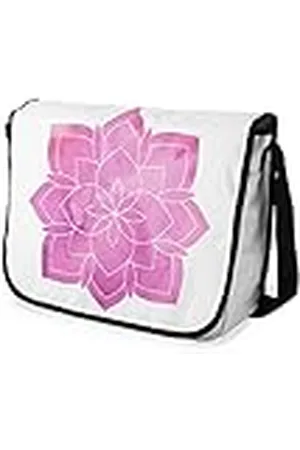 Bonamaison – Bolsas de Mensajero con Pulsera Negra para Estudiantes, Mochilas Escolares para niñas y niños, 29 x 36 cm