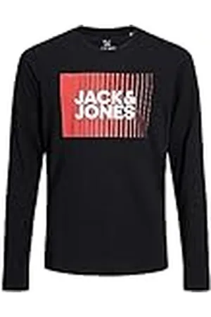 JACK & JONES Jjecorp Logo tee Play LS O-Neck Noos Jnr Camiseta, , 140 para Niños