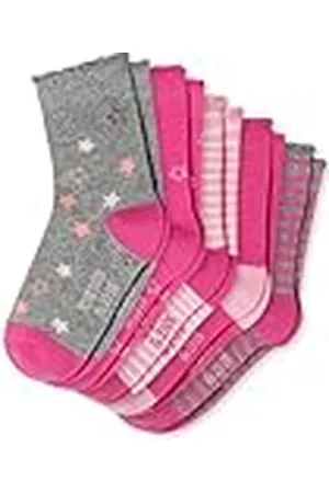 Schiesser Sternchen 5 Pack Kindersocken Strümpfe Mädchen Calcetines, , 27-30 para Niñas
