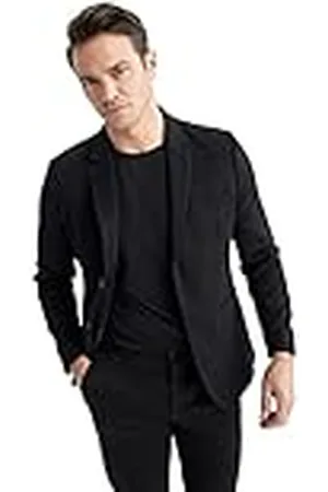 DeFacto N0503AZ Blazer, , 58 para Hombre