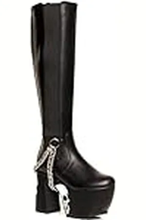 Lamoda Phantom, Botas Altas hasta la Rodilla Mujer, , 40 EU