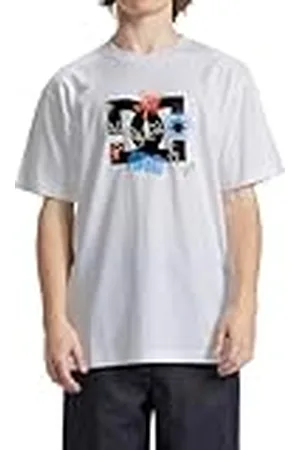 Dcshoes Dcshoes Scribble, Camiseta para Hombre Blanco