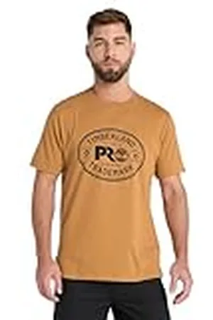 Timberland Trademark Graphic Short-Sleeve T-Shirt Camiseta de Trabajo, , XXL Hombres