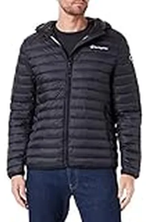 Champion Legacy Outdoor Small Logo Hooded Chaqueta Acolchada, , M Hombres