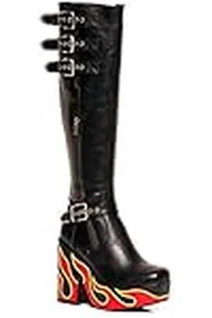 Lamoda Electric Enemy, Botas Altas hasta la Rodilla Mujer, Color , 39 EU