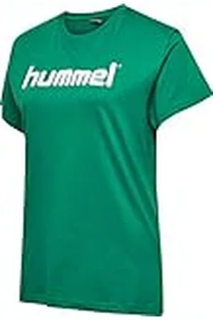 Hummel HMLGO Cotton Logo T-Shirt Woman S/S Color: Evergreen_Talla: XS