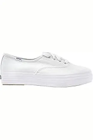 Keds Triple, Zapatillas de Entrenamiento Mujer, (White), 40.5 EU