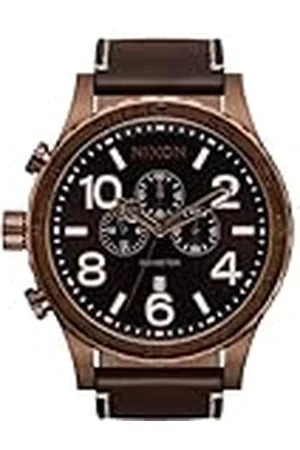 Nixon Reloj Analógico para Hombres de con Correa en Acero Inoxidable A1392-5240-00