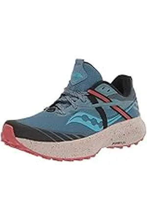 Saucony Ride 15, Zapatillas para Correr Mujer, Mist/Ember, 38 2/3 EU