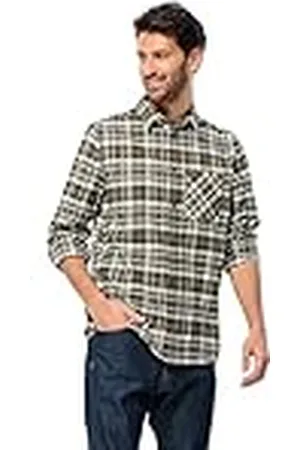 Jack Wolfskin Bergweg Camiseta M Camisa de Vestir, , S para Hombre