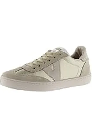 victoria Zapatillas Mujer | Sneakers Mujer | Basket Berlín Ciclista Efecto Piel Metalizada | Deportivas Mujer, Piezas Serraje, Cordones Al Tono, 38