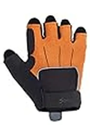 Spiuk Urban Guantes Cortos, Hombre, Naranja/Negro, XXL