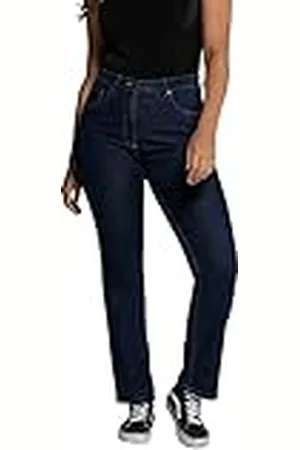 Ulla Popken Jeans Regular Fit Stretch K Vaqueros, Azul (Bleached 92), 22 EU para Mujer