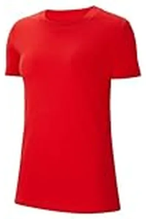 Nike Park20, Camiseta De Manga Corta, Universidad Rojo/Blanco, XS, Mujer