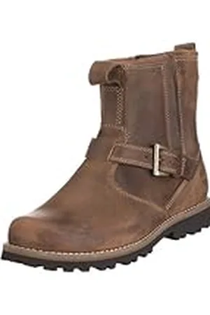 Timberland ASPHTRL CHLS Zip Slate 16790 - Botas de Cuero Nobuck para niños, Color , Talla 33