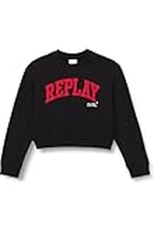 Replay W3104 Tech Fleece Sudadera, , M para Mujer
