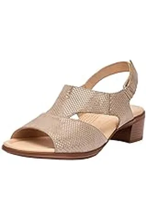 ARA Lugano, Sandalia con talón Mujer, , 40 EU Ancho