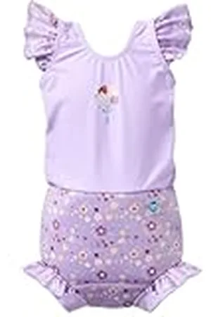 Splash Happy Nappy bañador con Volantes, Lilac Spring, 2-3 años