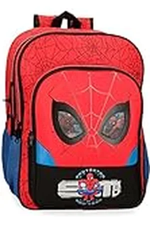 Marvel Spiderman Protector Mochila Escolar Doble Compartimento 30x40x13 cms Poliéster 15,6L